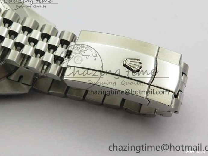 0101 EasyCare DateJust 41mm 126334 SS BP Maker 1:1 Best Edition New Version Blue Crystal Dial on Jubilee Bracelet 3022